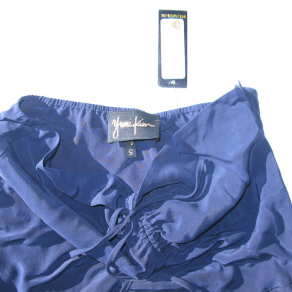 NWT Yumi Kim Blue Anthropologie NATALIE Dress Jumpsuit - Picture 15 of 16